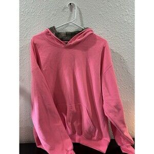 Mossy Oak Pink And Camo Hoodie Size Large